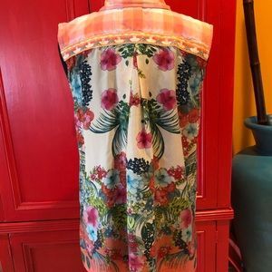 BEAUTIFUL Johnny Was sleeveless top.